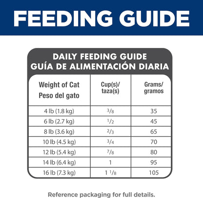 Hill'S Science Diet Indoor, Adult 1-6, Easy Litter Box Cleanup, Dry Cat Food, Chicken Recipe, 3.5 Lb Bag