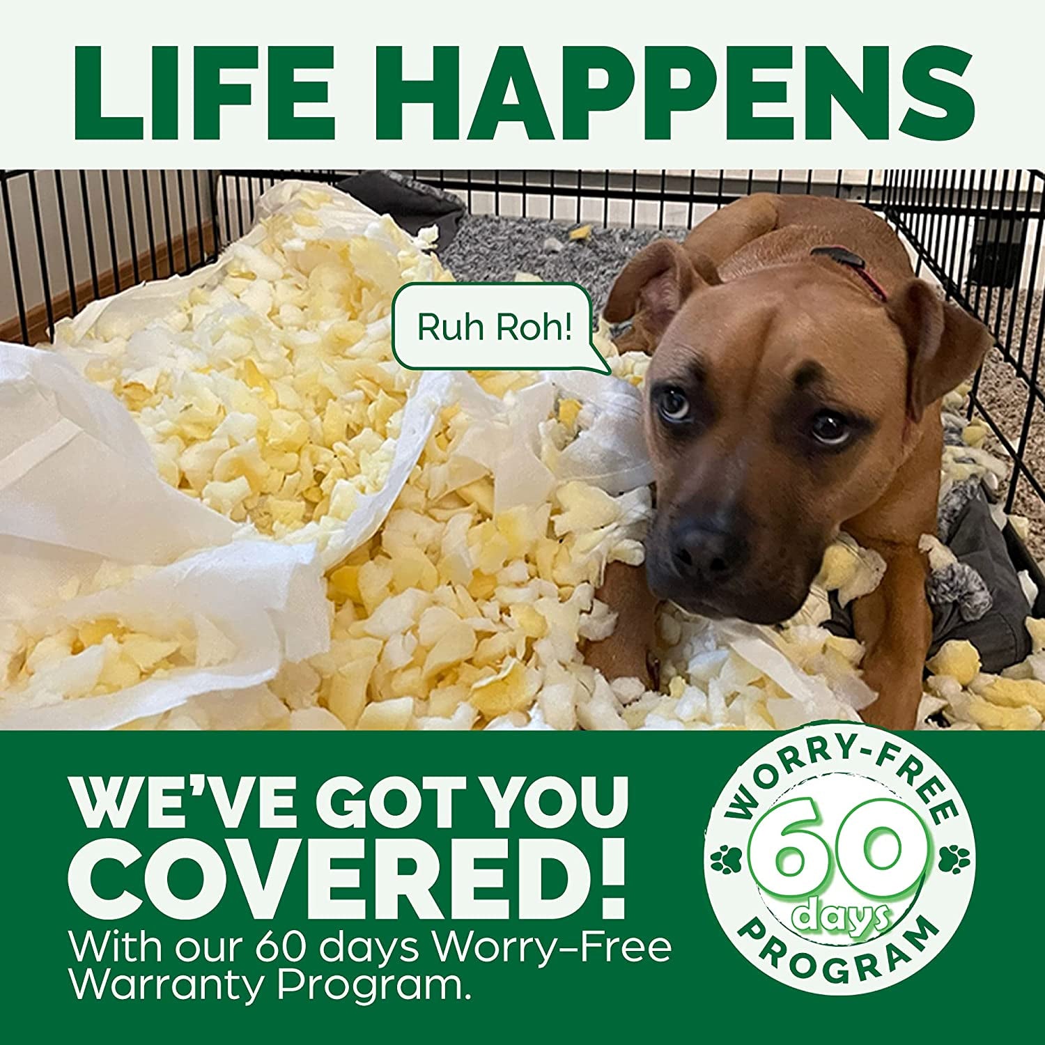 Furhaven Memory Foam Dog Bed for Small Dogs W/ Removable Bolsters & Washable Cover, for Dogs up to 20 Lbs - Plush & Velvet Waves Perfect Comfort Sofa - Brownstone, Small